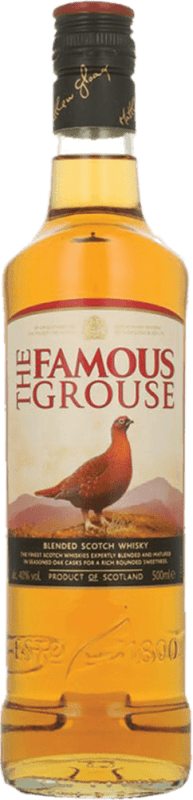 18,95 € Бесплатная доставка | Виски смешанные Glenturret Famous Grouse PET Маленькая фляжка 50 cl