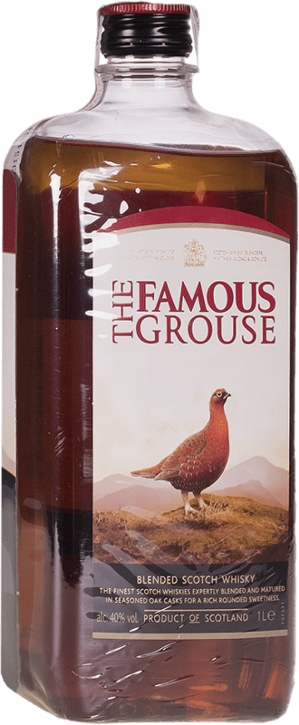 送料無料 | ウイスキーブレンド Glenturret Famous Grouse PET スコットランド イギリス 1 L