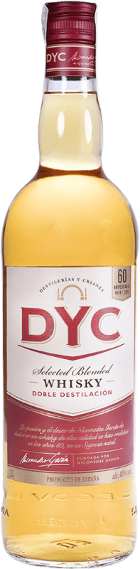 Envoi gratuit | Blended Whisky DYC Espagne 1 L