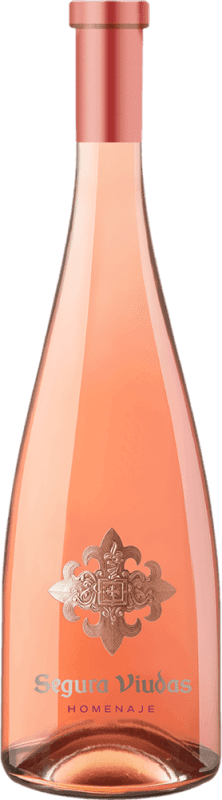 18,95 € Kostenloser Versand | Rosé-Wein Segura Viudas Homenaje Rosado D.O. Penedès