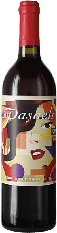 Бесплатная доставка | Красное вино Paşaeli Karasakiz Индейка Cabernet Sauvignon — Каберне Совиньон 75 cl