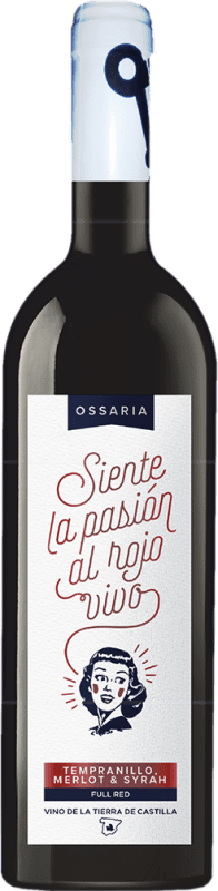 Kostenloser Versand | Rotwein Ossaria Tinto I.G.P. Vino de la Tierra de Castilla y León Kastilien und León Spanien 75 cl