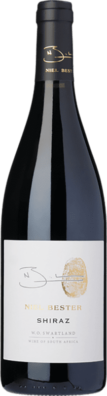 Envio grátis | Vinho tinto Niel Bester I.G. Swartland Swartland África do Sul Syrah 75 cl