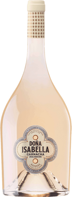 37,95 € 免费送货 | 玫瑰酒 Marqués del Atrio Doña Isabella Rosé D.O. Navarra 瓶子 Magnum 1,5 L