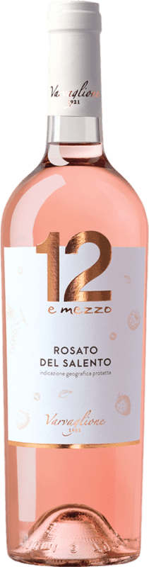 11,95 € | Vinho rosé Varvaglione 12 e Mezzo Rosato I.G.T. Salento Puglia Itália Negroamaro 75 cl