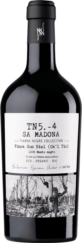 38,95 € | Rotwein Tianna Negre 5.4 SA Madona I.G.P. Vi de la Terra de Mallorca Mallorca Spanien Mantonegro 75 cl