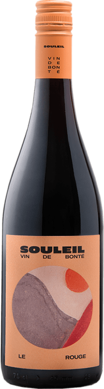 17,95 € Envío gratis | Vino tinto Souleil Le Rouge Tinto Ecológico A.O.C. Francia
