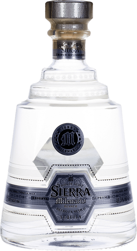 送料無料 | テキーラ Sierra Milenario Blanco メキシコ 70 cl