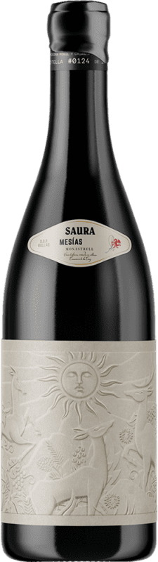 Envoi gratuit | Vin Rouge Saura Mesías D.O. Bullas Espagne Monastrell 75 cl