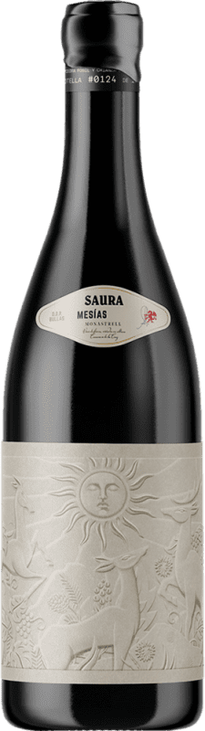 Envio grátis | Vinho tinto Saura Mesías Tinto D.O. Bullas Espanha Monastrell 75 cl