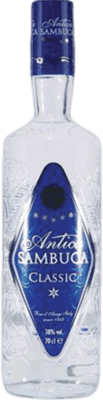 Licores Antica Sambuca Clásica Petaca Pequeña 20 cl