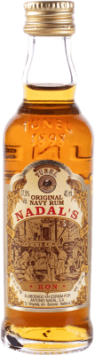 Rum Antonio Nadal Etiqueta Dorada Miniature Bottle 4 cl