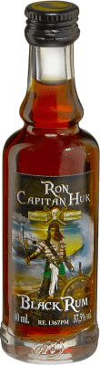 Ром Antonio Nadal Capitán Huk Etiqueta Negra миниатюрная бутылка 4 cl