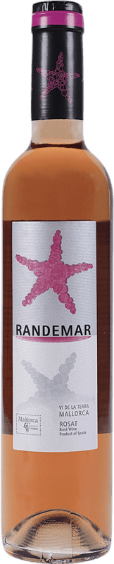 Envoi gratuit | Vin Rosé Tianna Negre Randemar I.G.P. Vi de la Terra de Mallorca Majorque Espagne Cabernet Sauvignon, Mantonegro Bouteille Medium 50 cl