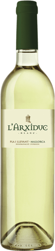 Бесплатная доставка | Белое вино Pere Seda L'Arxiduc Blanc D.O. Pla i Llevant Испания Chardonnay, Parellada, Muscat 75 cl