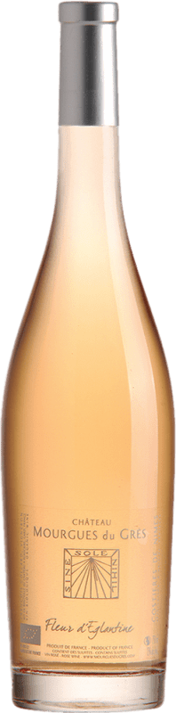 Kostenloser Versand | Rosé-Wein Mourgues du Gres Fleur d'Eglantine Rosado A.O.C. Costières de Nîmes Frankreich Syrah, Grenache Tintorera, Mourvèdre 75 cl