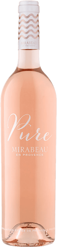 225,95 € Envío gratis | Vino Rosado Le Mirabeau Pure — Puro A.O.C. Côtes de Provence Botella Imperial-Mathusalem 6 L