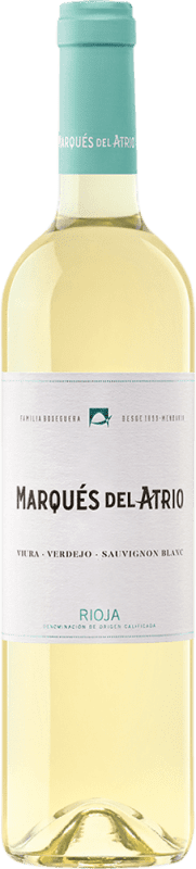 10,95 € Бесплатная доставка | Белое вино Marqués del Atrio Blanco D.O.Ca. Rioja