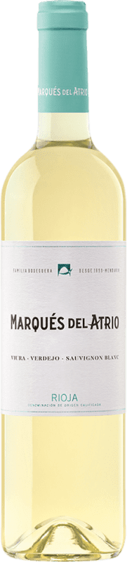 Free Shipping | White Wine Marqués del Atrio D.O.Ca. Rioja The Rioja Spain Viura 75 cl Free Shipping | White Wine Marqués del Atrio D.O.Ca. Rioja The Rioja Spain Viura 75 cl