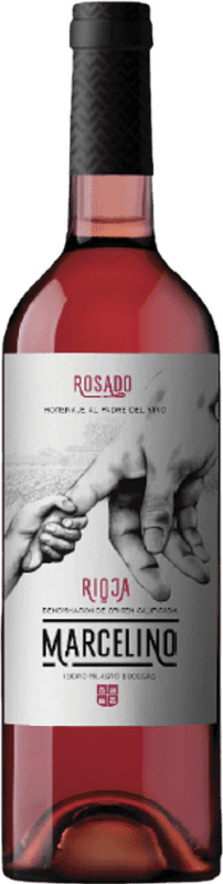 Envio grátis | Vinho rosé Marcelino Rosado Pálido D.O. Rías Baixas Espanha Tempranillo 75 cl