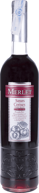 Free Shipping | Liqueur Cream Merlet Soeurs Cerises France 70 cl