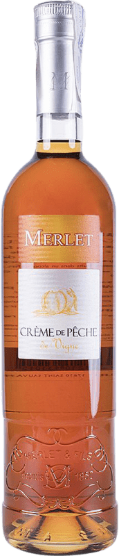 57,95 € Envío gratis | Crema de Licor Merlet Pêche — Melocotón