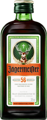 Spedizione Gratuita | Liquore alle erbe Mast Jägermeister Germania Bottiglia Miniatura 10 cl