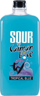Envio grátis | Cocktail Sour Antonio Nadal Caimán Love Sour Tropical Blue Espanha Garrafinha 1 L