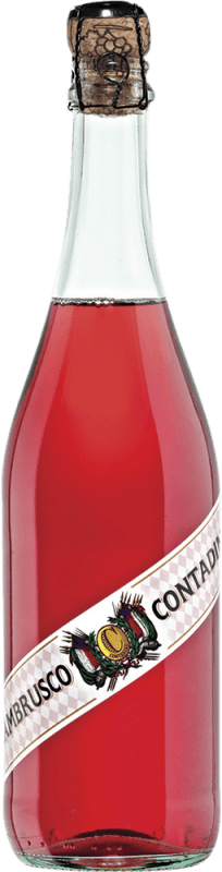 Envío gratis | Espumoso Rosado Antonio Nadal Contadini Italia Lambrusco 75 cl