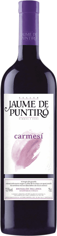 19,95 € Free Shipping | Red wine Jaume de Puntiró Carmesí Tinto Aged D.O. Binissalem