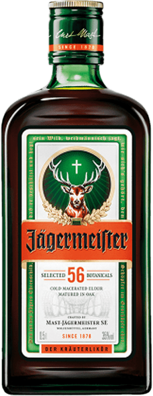 19,95 € Бесплатная доставка | Травяной ликёр Mast Jägermeister бутылка Medium 50 cl