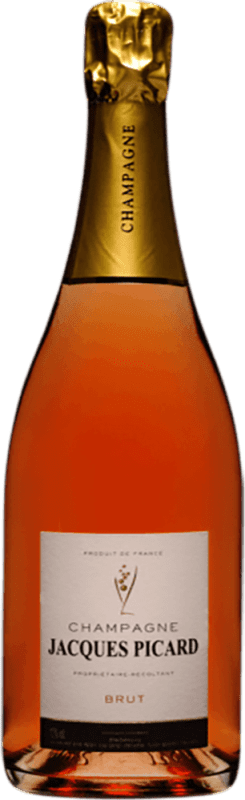 Envío gratis | Espumoso rosado Jacques Picard Rosé Brut A.O.C. Champagne Champagne Francia Botella Magnum 1,5 L