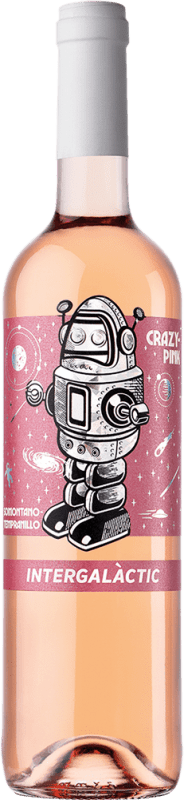 Envoi gratuit | Vin Rosé Family Owned Intergalàctic Crazy Pink — Rosé D.O. Somontano Espagne Tempranillo 75 cl