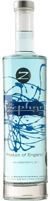 Genever Gin Blu Zephyr Elderberry 70 cl