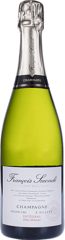 49,95 € | Белое игристое Francois Secondé Integral Grand Cru брют A.O.C. Champagne шампанское Франция Pinot Black, Chardonnay 75 cl