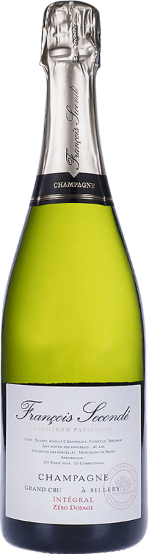 69,95 € Spedizione Gratuita | Spumante bianco Francois Secondé Integral Grand Cru Brut A.O.C. Champagne