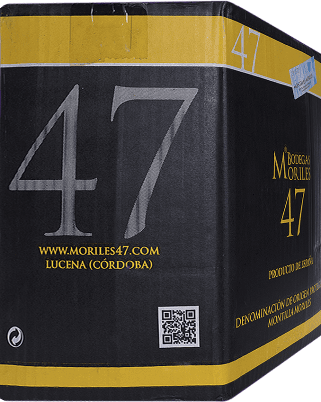 27,95 € | Verstärkter Wein Moriles 47. Fino D.O. Montilla-Moriles Spanien Palomino Fino Bag in Box 5 L