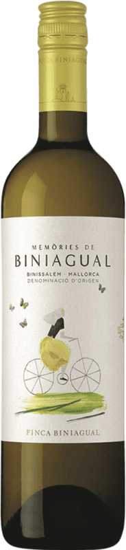 26,95 € Free Shipping | White wine Biniagual Memòries Blanco D.O. Binissalem