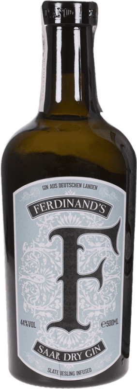 53,95 € Бесплатная доставка | Джин Ferdinand's Saar бутылка Medium 50 cl