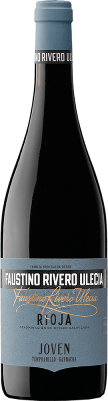 9,95 € Spedizione Gratuita | Vino rosso Faustino Rivero Tinto D.O.Ca. Rioja