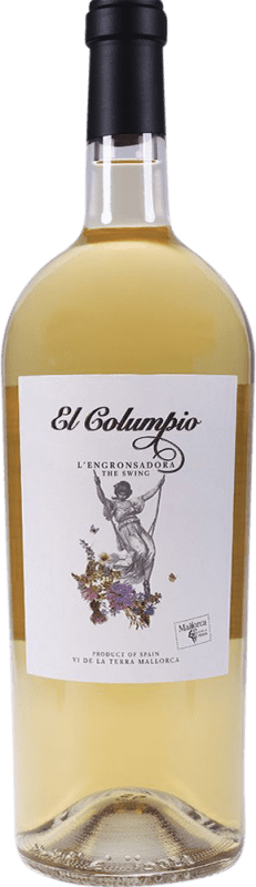 送料無料 | 白ワイン Tianna Negre El Columpio I.G.P. Vi de la Terra de Mallorca マヨルカ島 スペイン Chardonnay — シャルドネ, Sauvignon — ソーヴィニヨン, Premsal — プレムサル マグナムボトル 1,5 L