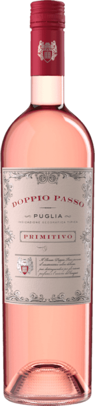 Spedizione Gratuita | Vino Rosato Botter Doppio Passo I.G.T. Puglia Puglia Italia Primitivo 75 cl