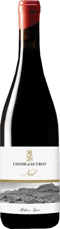 38,95 € Free Shipping | Red wine Conde de Suyrot Tinto Natural I.G.P. Vi de la Terra de Mallorca