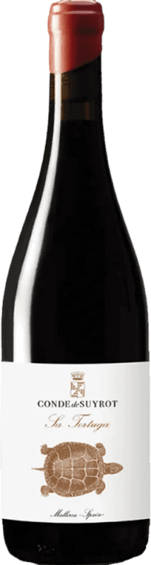 Free Shipping | Red wine Conde de Suyrot La Tortuga Tinto D.O. Pla i Llevant Spain Monastrell, Callet, Gargollassa 75 cl