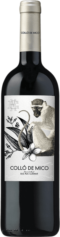 Free Shipping | Red wine Colló de Mico Tinto D.O. Pla i Llevant Spain Merlot, Syrah, Cabernet Sauvignon 75 cl