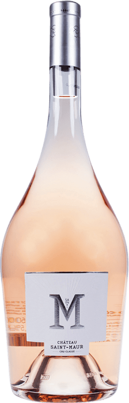 89,95 € Envio grátis | Vinho rosé Château Saint Maur M Rosado A.O.C. Côtes de Provence Garrafa Magnum 1,5 L