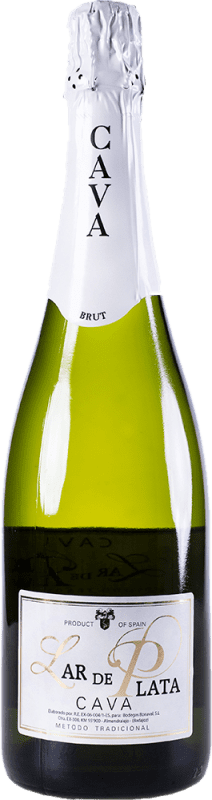 5,95 € | Белое игристое Lar de Plata брют D.O. Cava Испания Macabeo 75 cl