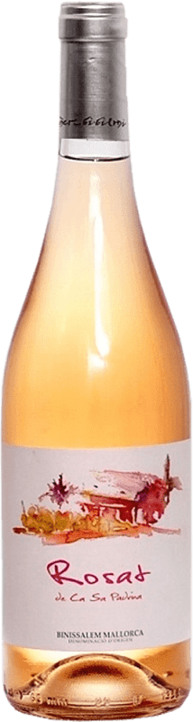 Kostenloser Versand | Roséwein Ca Sa Padrina D.O. Binissalem Spanien Merlot, Mantonegro 75 cl
