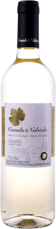 8,95 € 送料無料 | 白ワイン Canals & Nubiola Blanco セミドライ セミスイート D.O. Catalunya