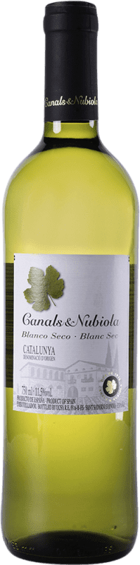 3,95 € | Vin blanc Canals & Nubiola Blanco D.O. Catalunya Catalogne Espagne Macabeo, Xarel·lo, Parellada 75 cl